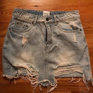 Princess Polly Denim Skirt